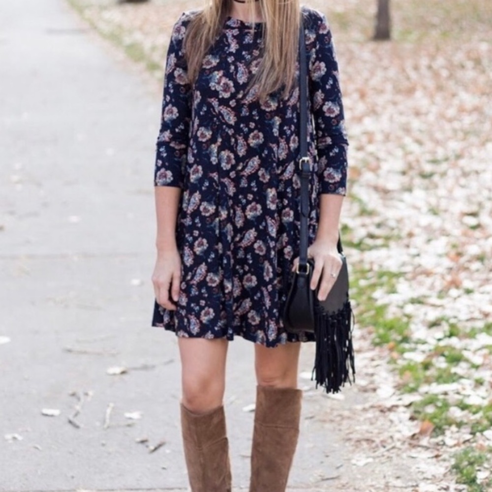 Lush Paisley Dress